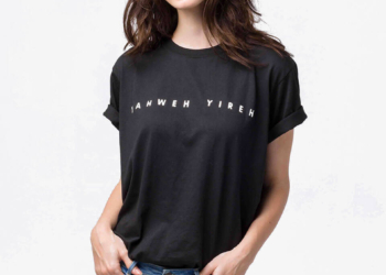 Women Slim Black T-Shirt Yireh
